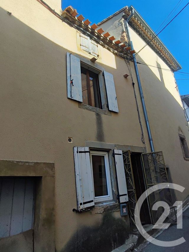 maison à vendre - 2 pièces - 37.0 m2 - LA REDORTE - 11 - LANGUEDOC-ROUSSILLON - Century 21 Agence Du Canal