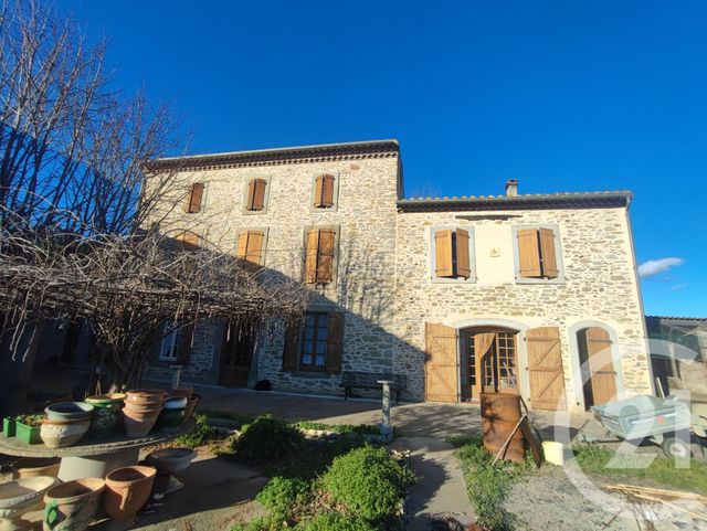 maison à vendre - 8 pièces - 197.75 m2 - RIEUX MINERVOIS - 11 - LANGUEDOC-ROUSSILLON - Century 21 Agence Du Canal