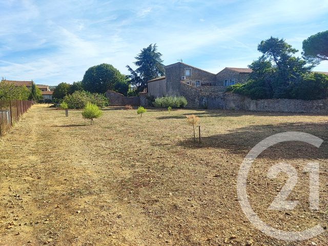 terrain à vendre - 947.0 m2 - TRAUSSE - 11 - LANGUEDOC-ROUSSILLON - Century 21 Agence Du Canal
